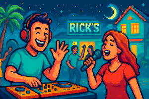 Karaoke w/ Jorge at Rick's Bar Downstairs Stage - Rick's Entertainment Complex - 2026-07-14