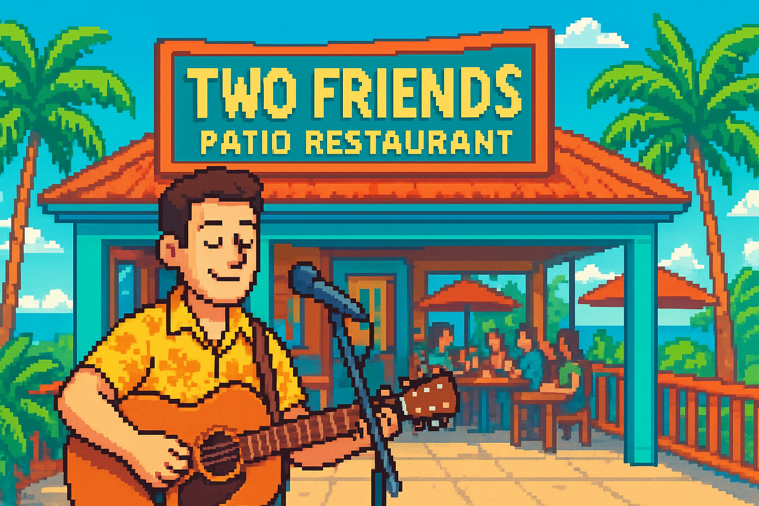 Alfonse at Two Friends Patio Restaurant - Two Friends Patio Restaurant - 2026-07-05