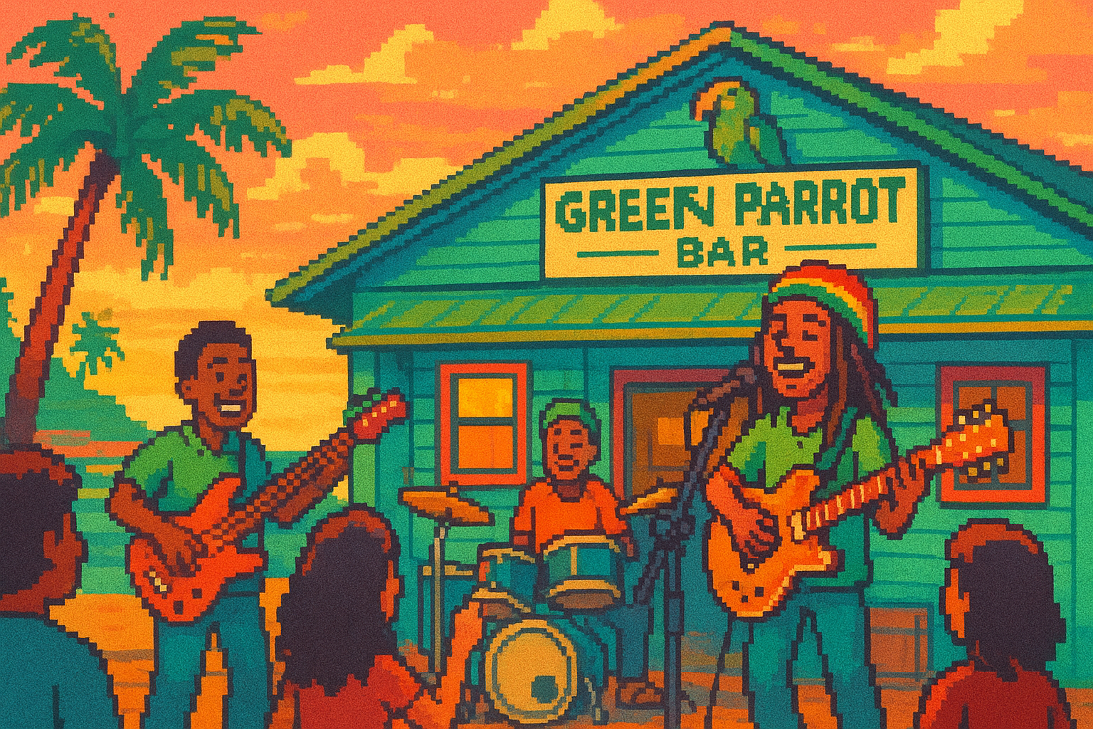 Reggae Lou and the Kind Budz at Green Parrot Bar - Green Parrot Bar - 2026-07-31