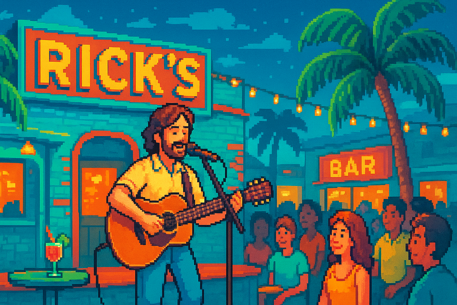 Michael Corelto at Rick's Bar Downstairs Stage - Rick's Entertainment Complex - 2026-07-11