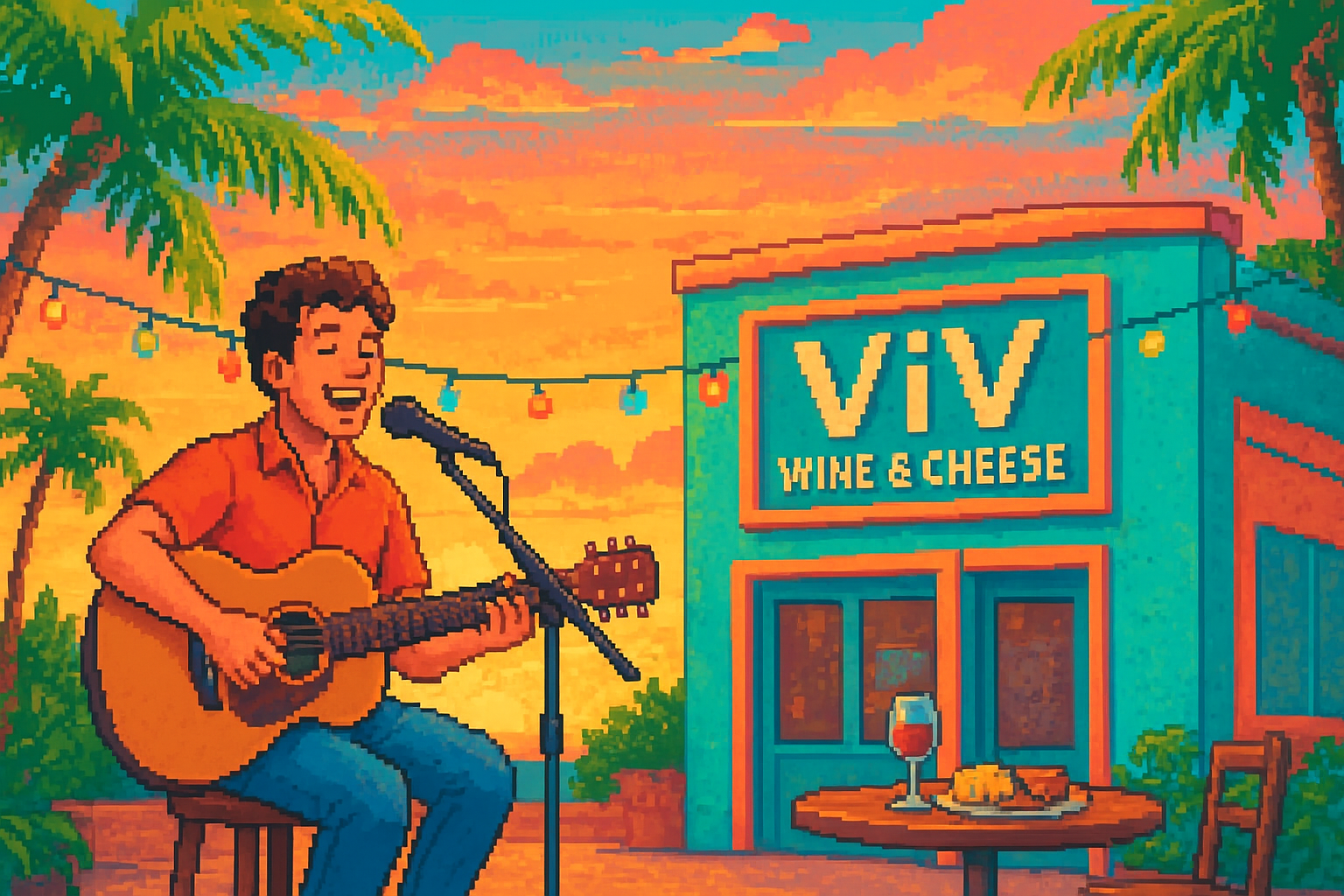 Aaron Luka at ViV Wine & Cheese Bar Key West - ViV Wine & Cheese Bar Key West - 2026-07-10