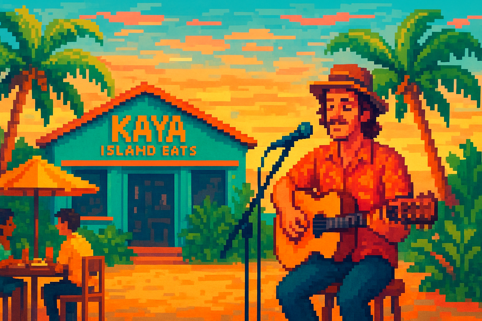 Jesse James Russell at Kaya Island Eats - Kaya Island Eats - 2026-07-14